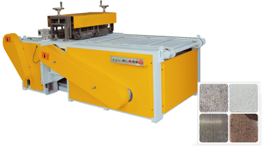 Blind road slab drawing machine